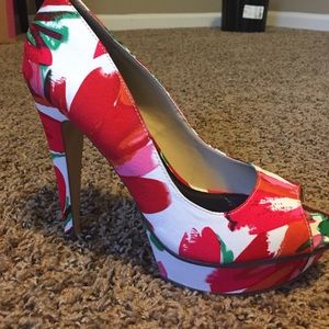 JustFab platform heels